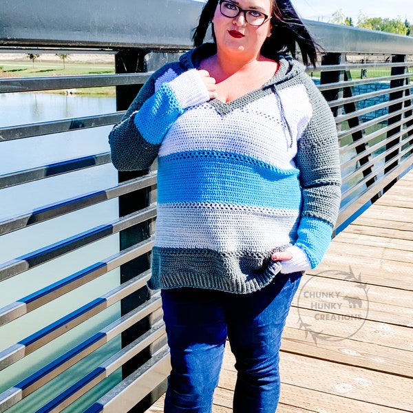 Bayside Sweater **Crochet PDF Pattern**