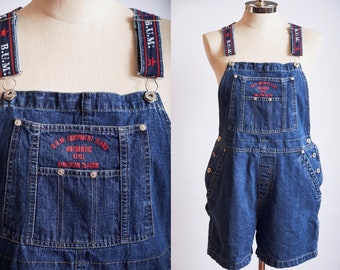 cloth overall shorts