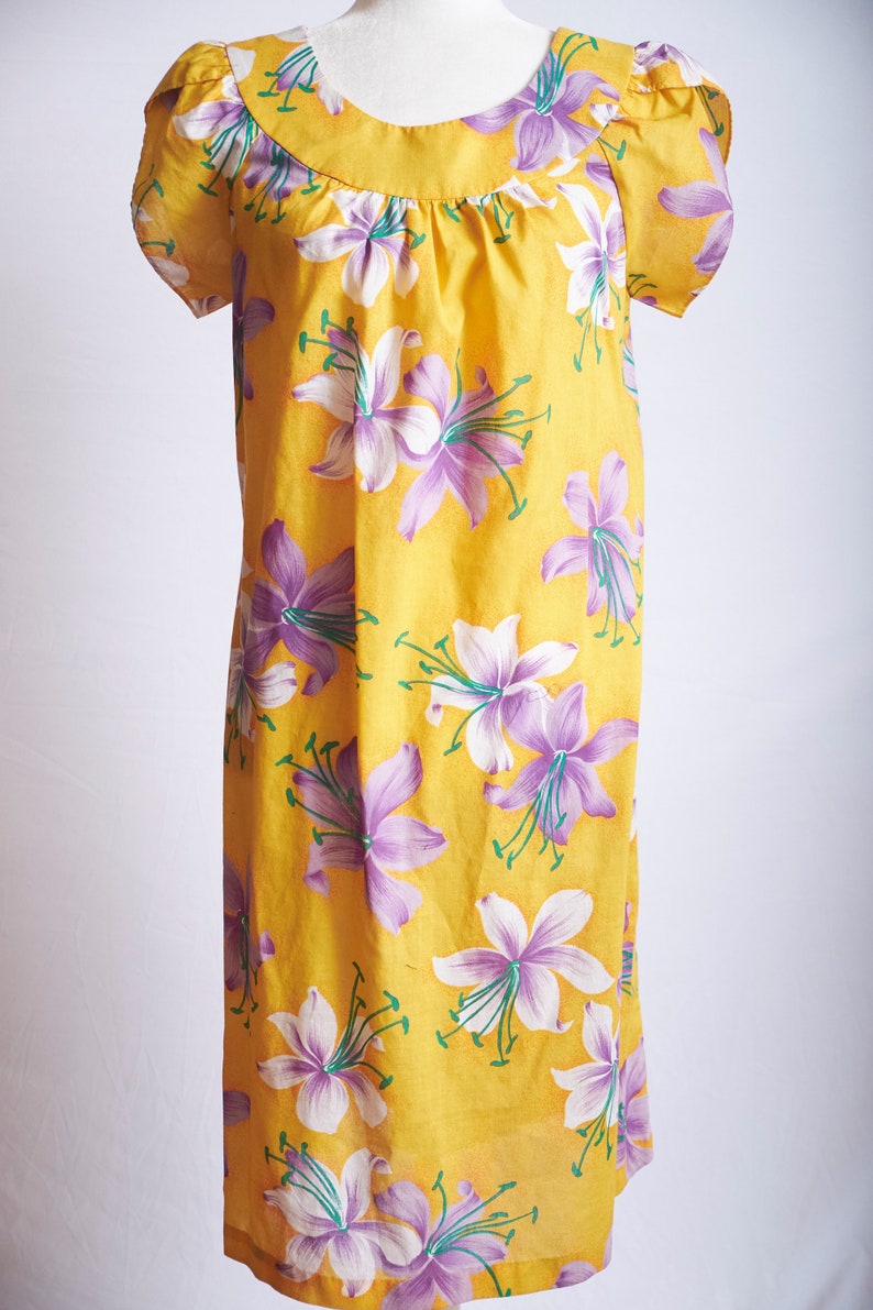 vintage muumuu dress