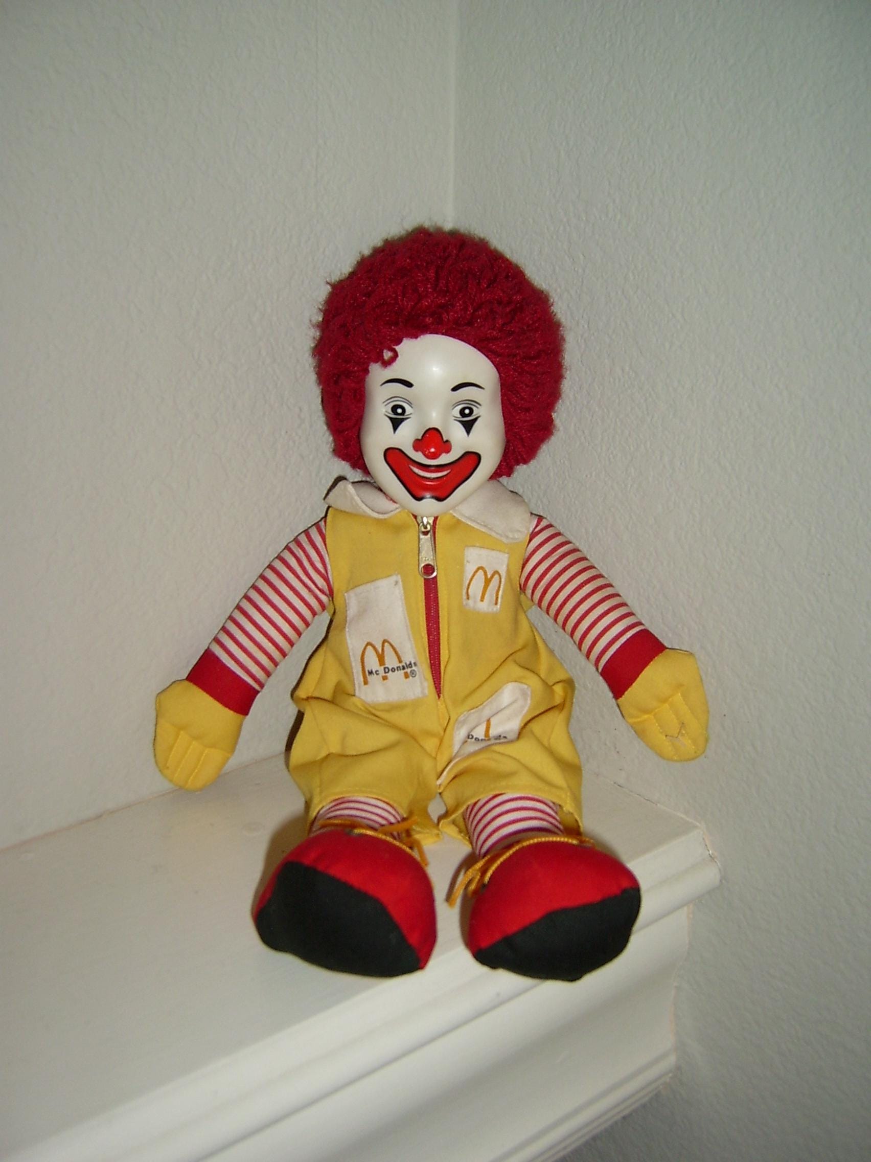 Statuette Ronald McDonald's – Figurine Jouet Anniversaire 2001, Sans Boîte
