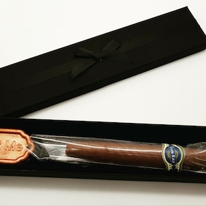 Cigare en chocolat belge / cadeauCigare / Boîte / Cadeau en chocolat / Cadeau unique / fête / hommes / petit ami / mari / drôle / élégant / vieux look / antique / fait à la main