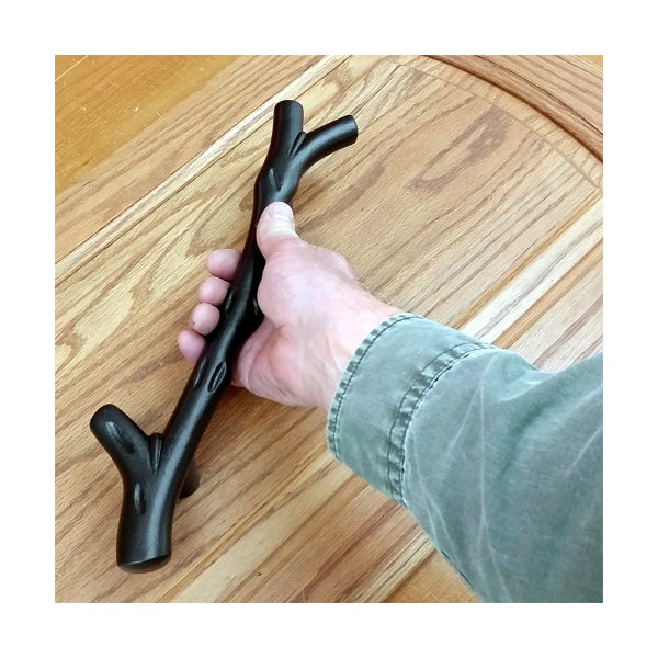 Tree Branch Door Pull Barn Door Handle - Appliance pull