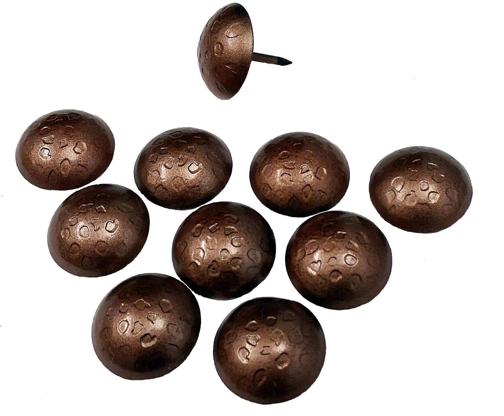 10 Pack Copper Finish Decorative Nails Copper Finish Clavos Etsy