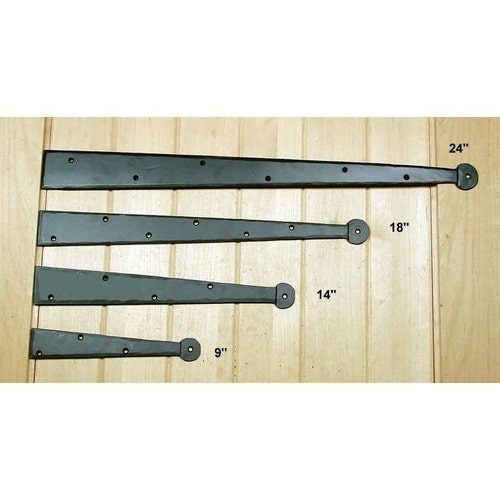 Premium Colonial Dummy Strap Hinge Decorative Strap Hinges Etsy