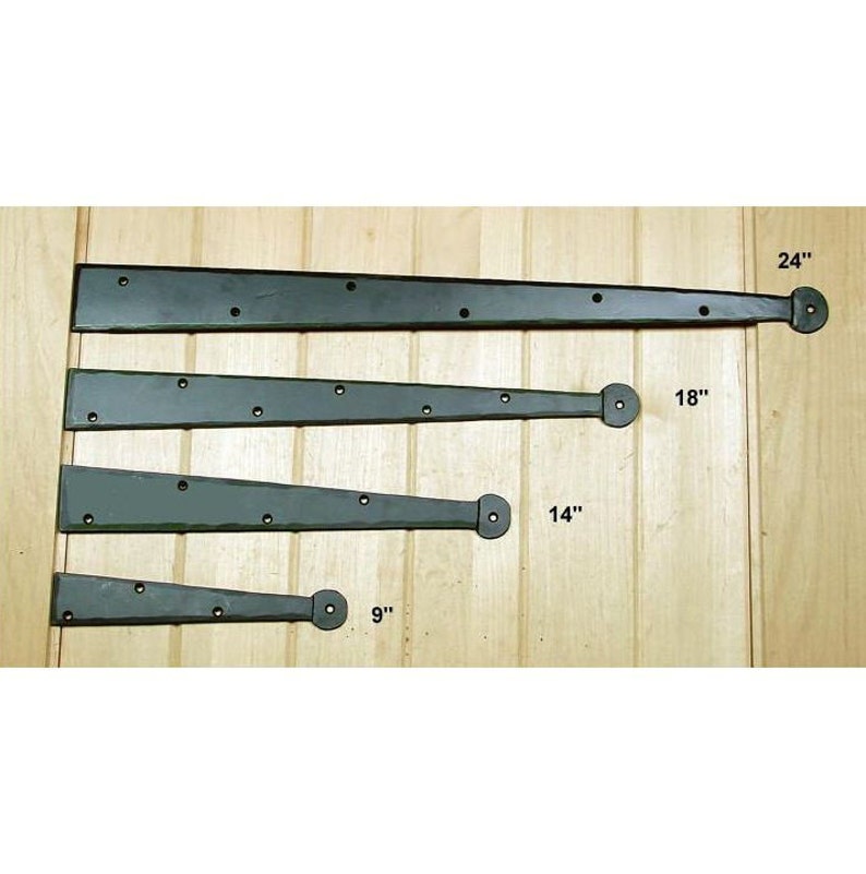 Premium Colonial Dummy Strap Hinge Decorative Strap Hinges Etsy