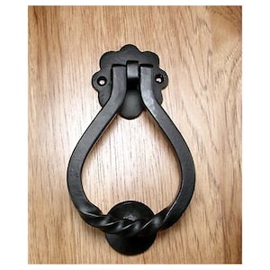 Elegant and Simple Style Door Knocker With Twisted Pear Shaped ...