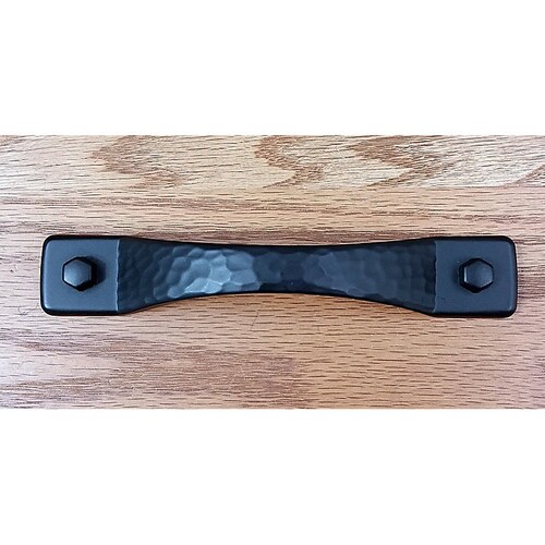 6 Pack Rustic Hammered Knob Drawer Pull Matte Etsy