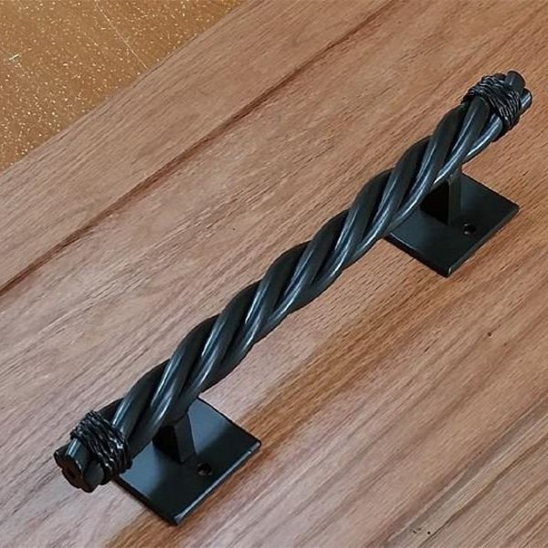 Barn Door Handle - Rustler #4 Rope Style Door Pull