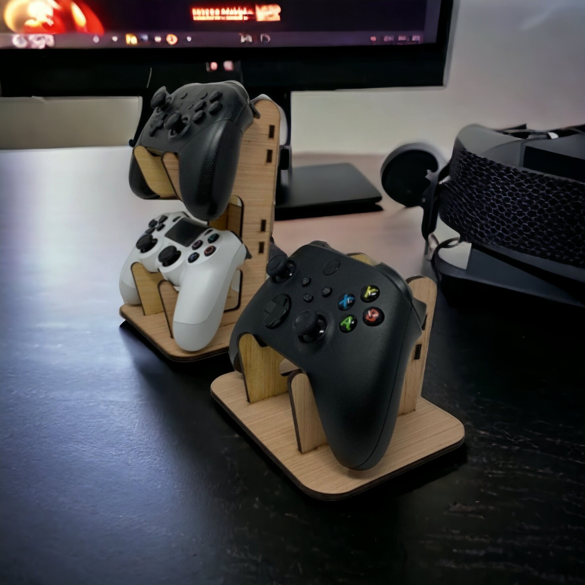 Controller Rack Unit Game Controller Rack, Organizer, Holder, Controller Stand - Etsy