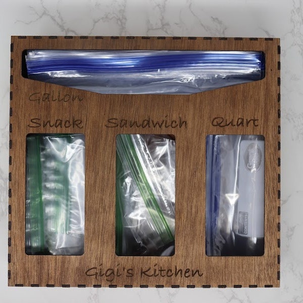 Customized Food Storage Bag Organizer