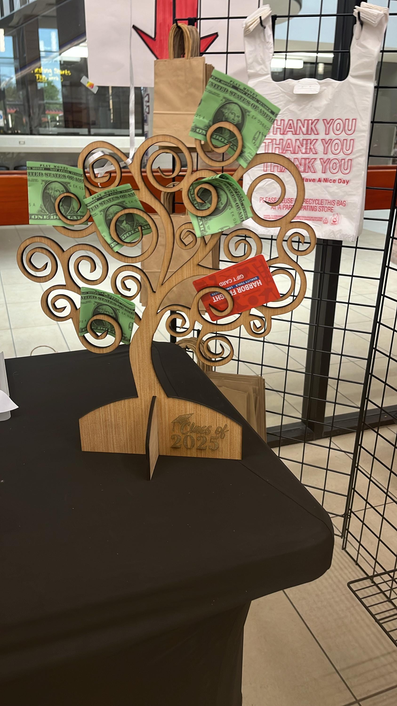 Photo Tree Holder Clip, 8 Branch Money Family Tree Gift Card Holder Clips Picture Frame Stand Forfor Christmas Memo Paper Note Wedding Photo Display O - View #8