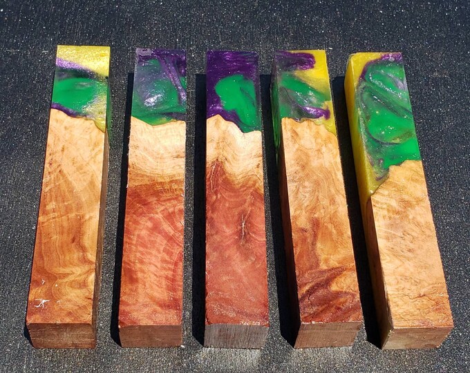 Home & Living PBBrick106 Stabilized Maple Burl Hybrid Pen Blank