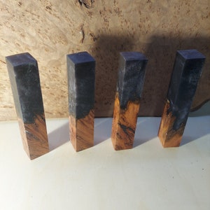 Premium Jarrah burl hybrid pen blanks