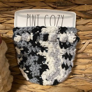 Handmade Crochet Ice Cream Pint Cozy