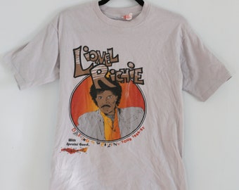 Lionel Vintage Lionel Richie Danse Sur Le au Plafond T-Shirt Homme XL 1985 S/S 