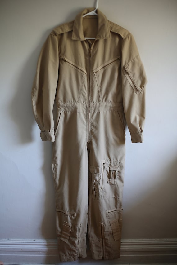 1980s Flight Suit Jumpsuit