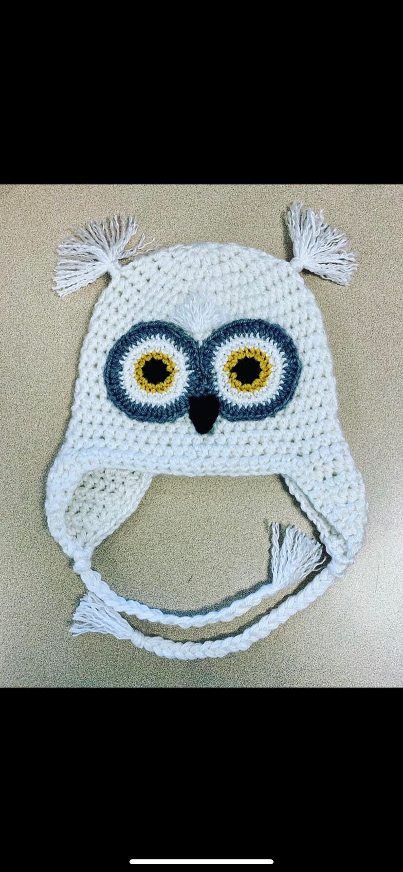 Owl Beanie - Crochet Animal Beanie - Warm & Soft Cute Fall and Winter Hat- Matching  Beanies