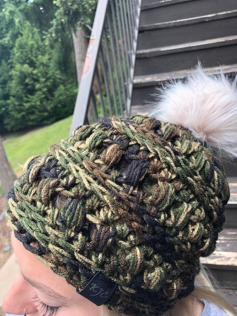 Camoflauge Karah-Jean Original Beanie