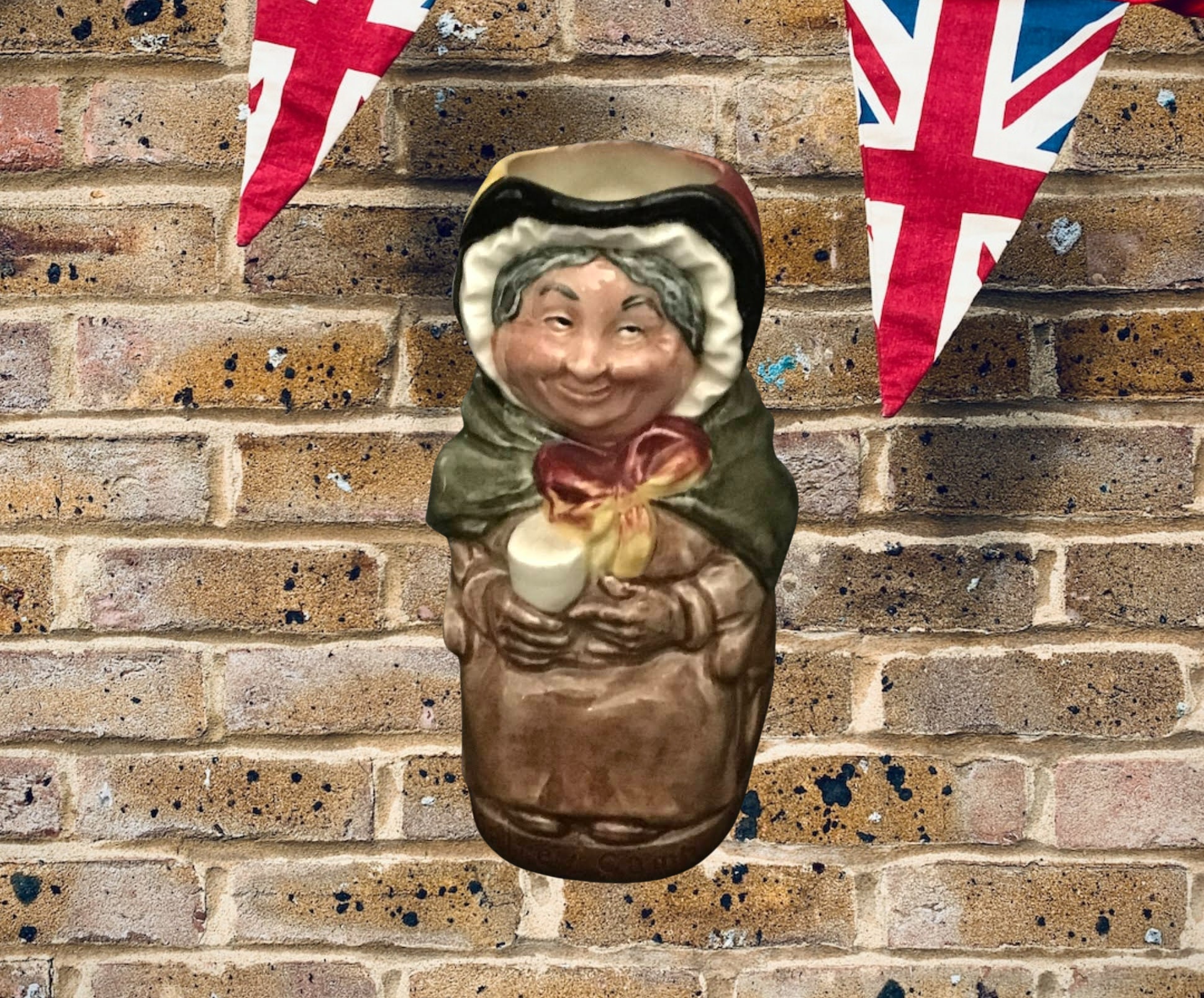 Rare Royal Doulton Toby Jug Sairey Gamp - Small - 4.5 Inch