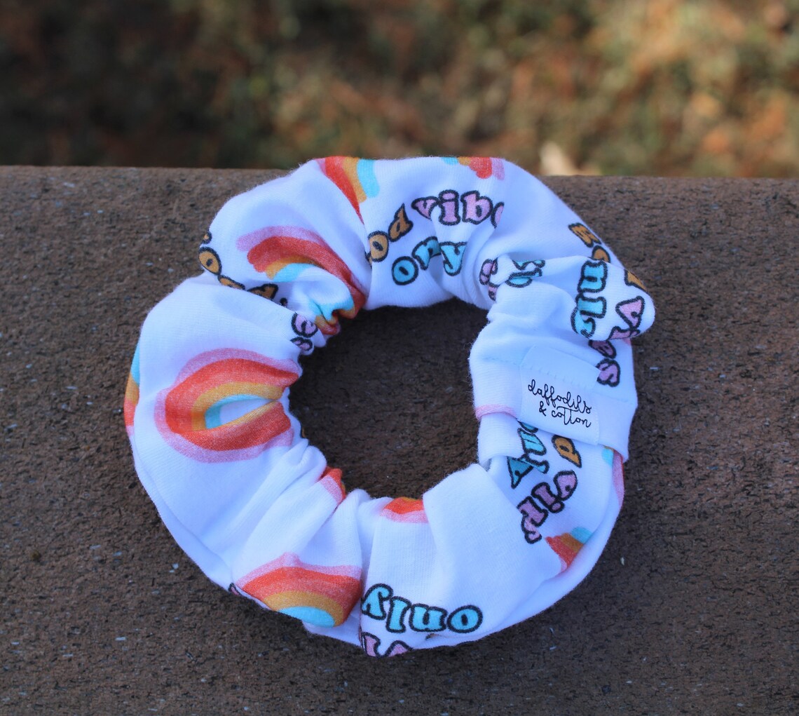 VSCO Girl Scrunchie Set Save The Turtles Stocking Stuffers Etsy