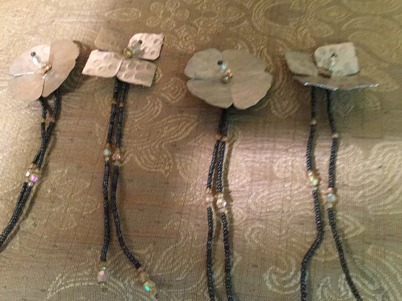 Metal Floral Lebanese Napkin Holders