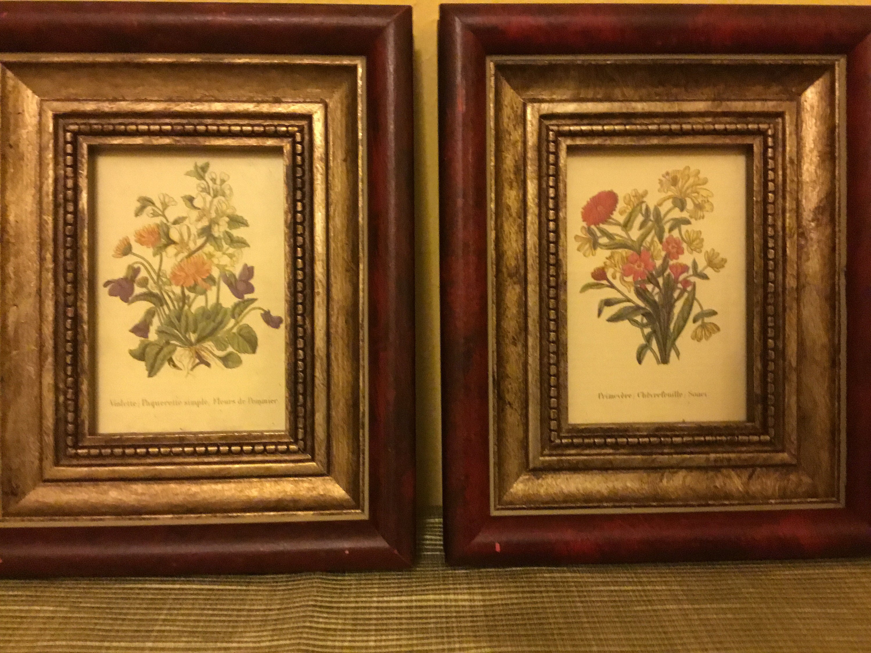 The Uttermost Company Rocky Mount Virginia Set of 8 Floral Etsy Ireland