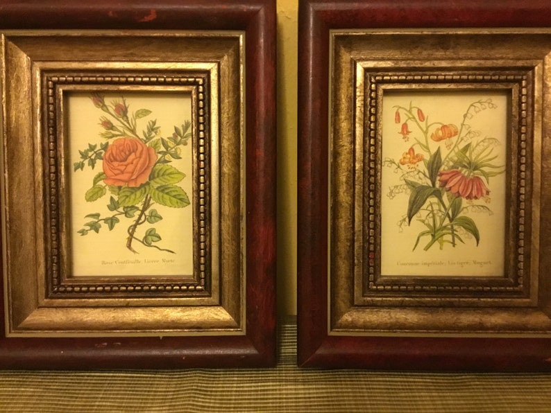 The Uttermost Company Rocky Mount Virginia Set of 8 Floral Etsy Ireland