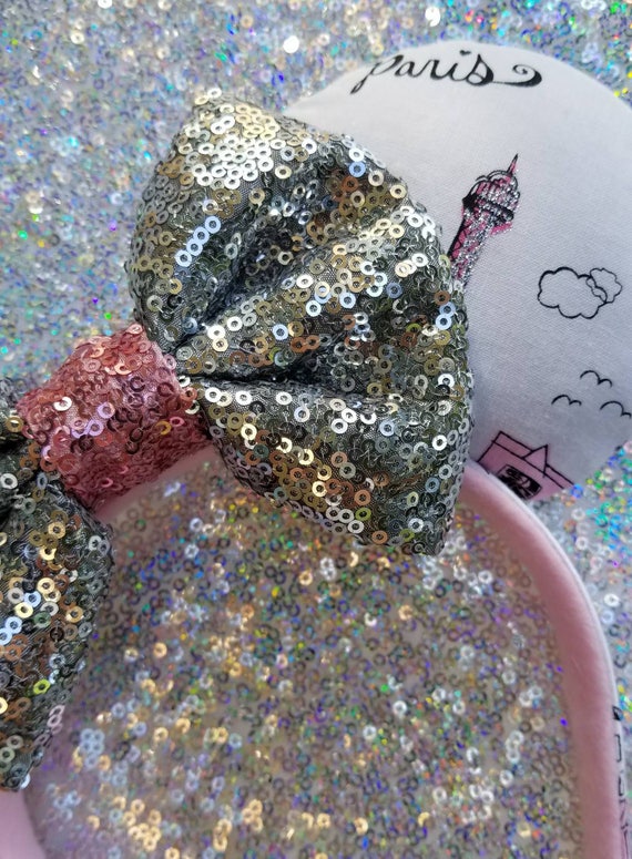 Eiffel Tower- Paris Inspired Minnie Ears, Disney Ears  display picture 3