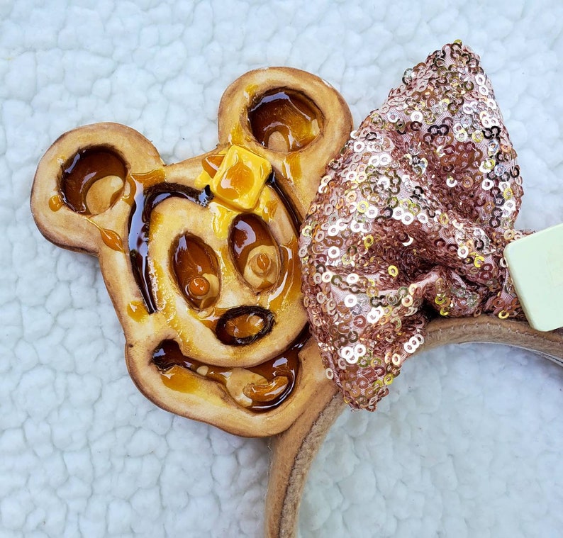 Mickey Waffle Mouse Ears Etsy