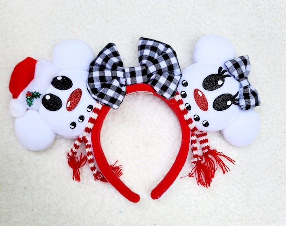 Mickey & Minnie Snowman Inspired Ears! - Etsy display picture 3