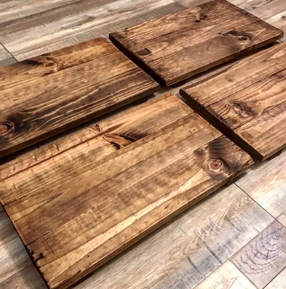 Wood Placemats Placemats Rustic Placemats Farmhouse Etsy