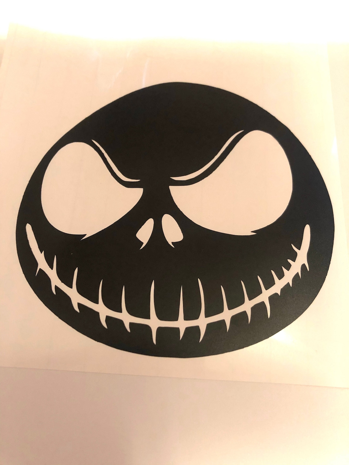 Jack Skellington Inspired Car Decal Etsy