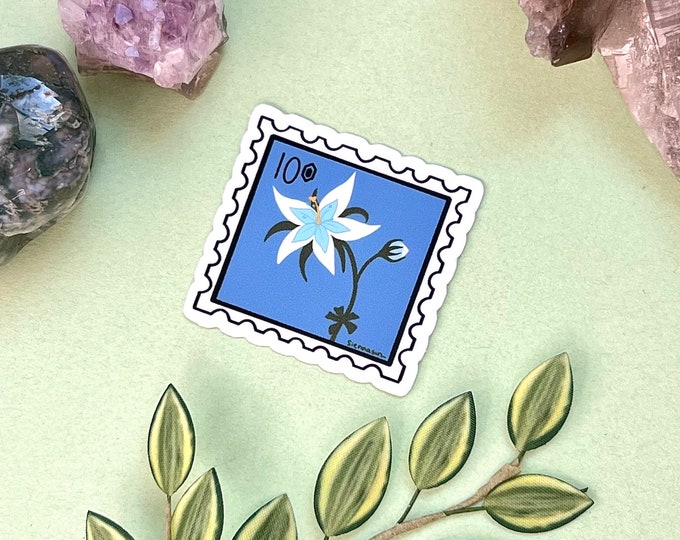 Hyrule Flora Stamp Sticker: Legend of Zelda vinyl sticker