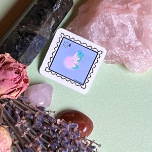 Zelda fairy SINGLE stamp sticker | legend of zelda sticker, water bottle sticker, laptop decal, breath of the wild, tears of the kingdom