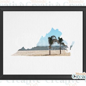 Colonial Beach | Digital Watercolor Print | Colonial Beach, Virginia Poster | Digital Download | (3)