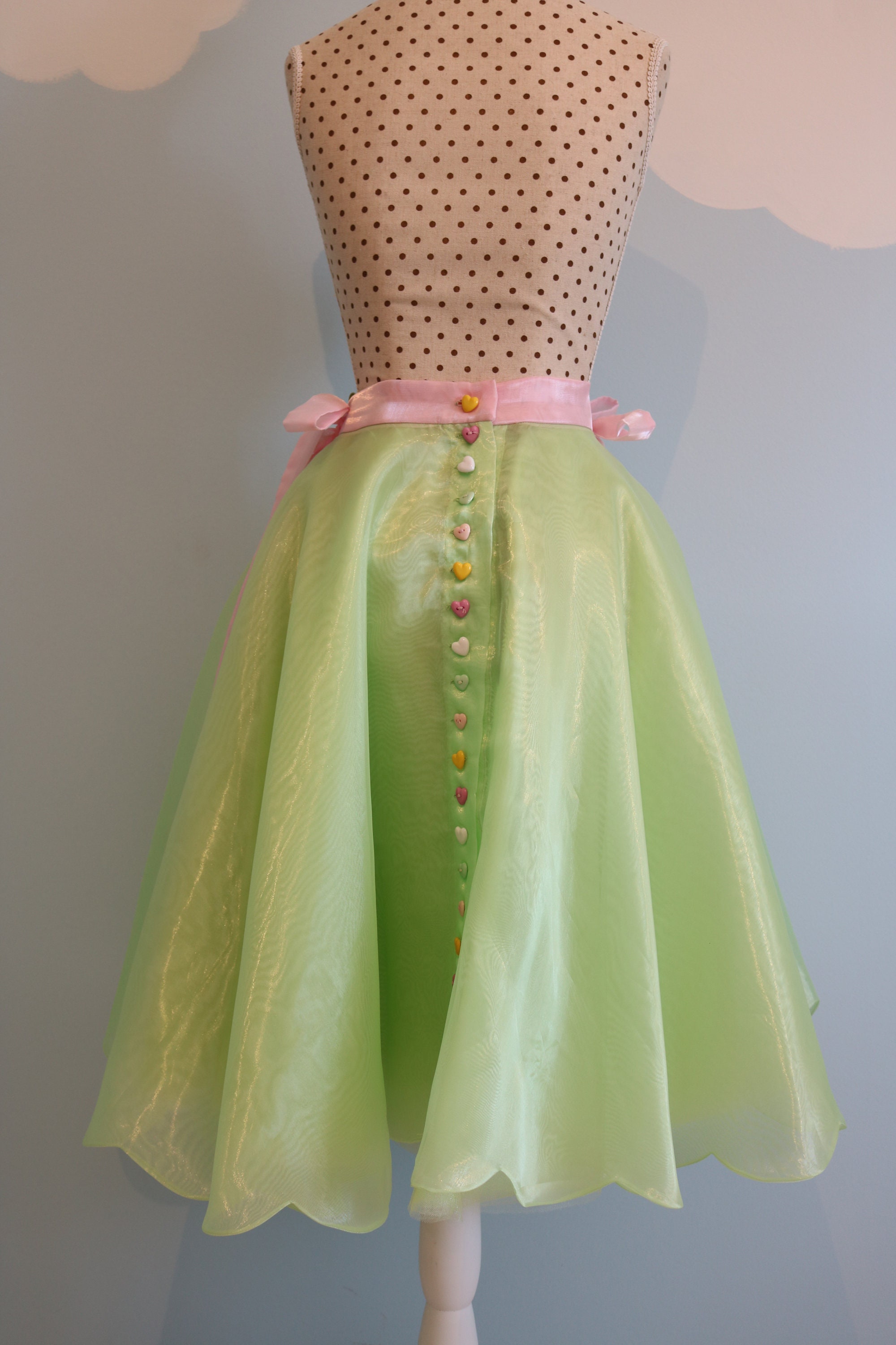 Rockabilly Skirt Pastel Green Skirt Walt Disney Skirt Etsy