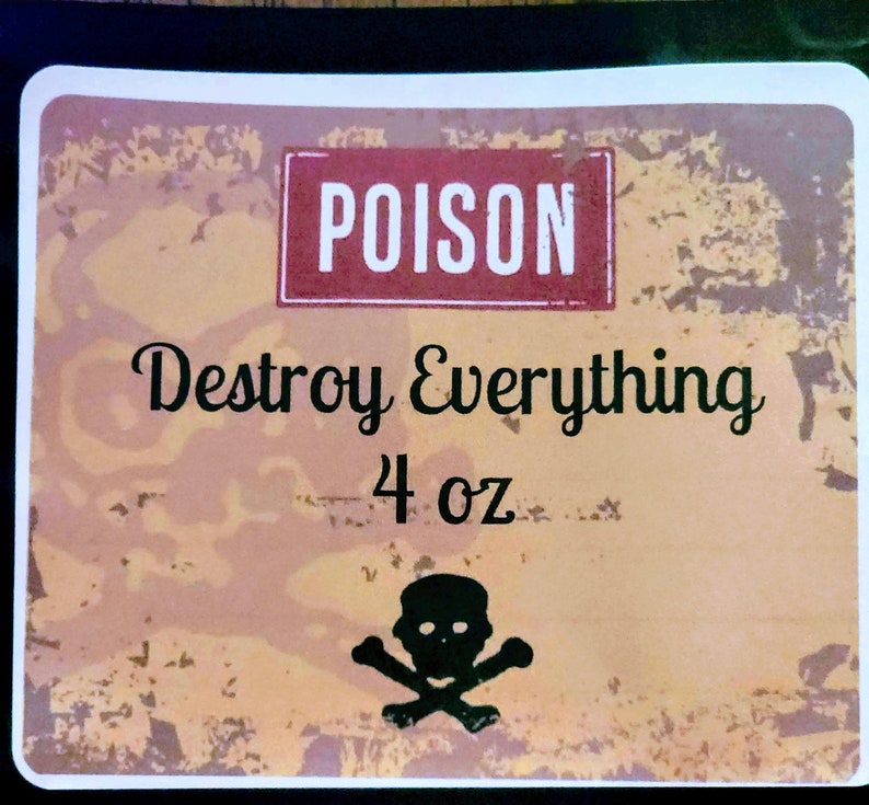 Destroy Labels Destroy Everything Blend: Organic Herbs - Etsy
