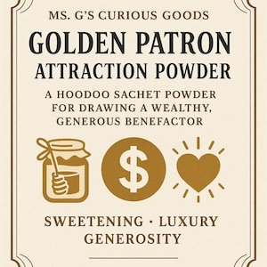 Golden Patron Attraction Powder