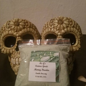 Money Powder Candle Dressing