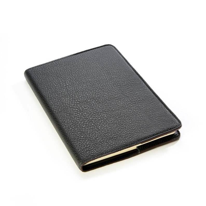 Personalised Refillable Luxury Leather A5 Notepad Journal in Etsy UK