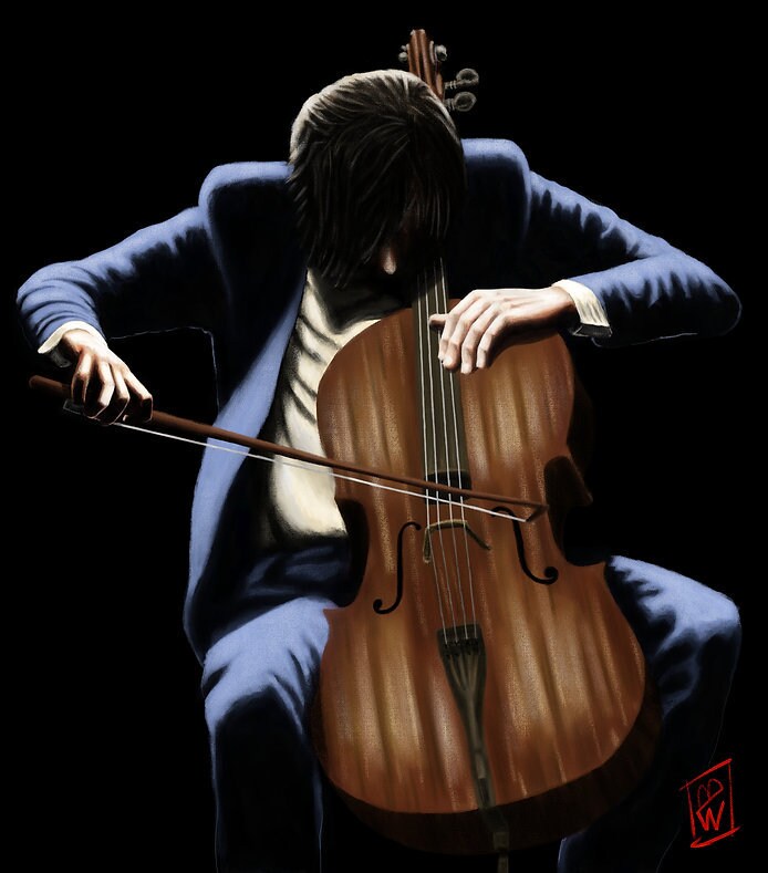 Tableau Edelweiss V - Toile sur Châssis Art Déco