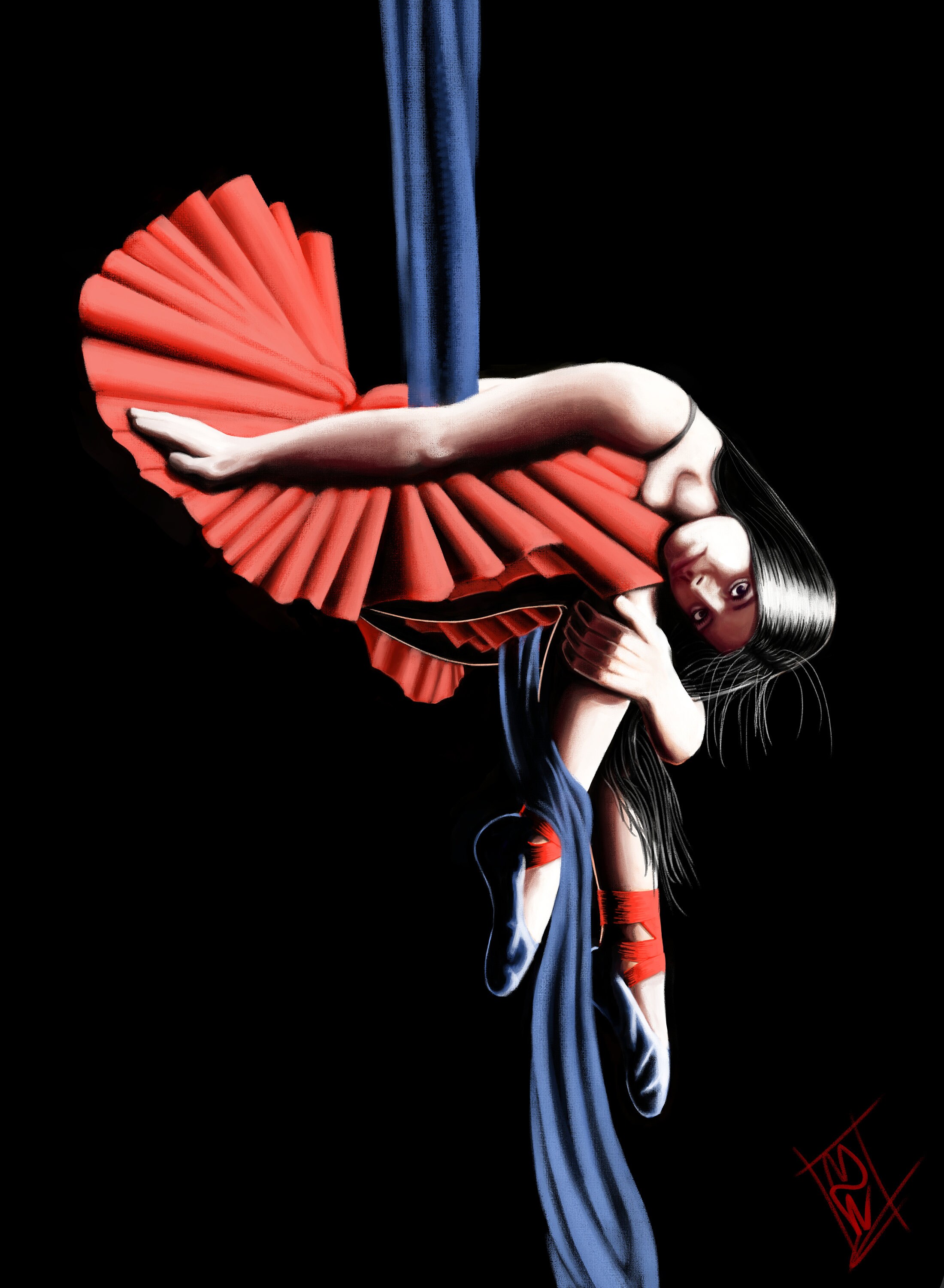 Tableau L'envolée - Toile sur Châssis Art Déco