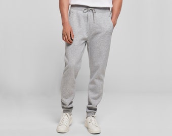 Blank Organic Cotton Mens Sweatpants, Size S - 5XL