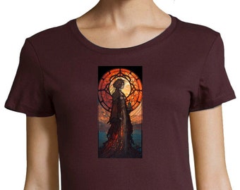 Organic Cotton Fantasy T-shirt, Mythical Shirt, Mythology Shirt, Magical Shirt, Spirit Shirt, Gothic Shirt, Size XS - 3XL