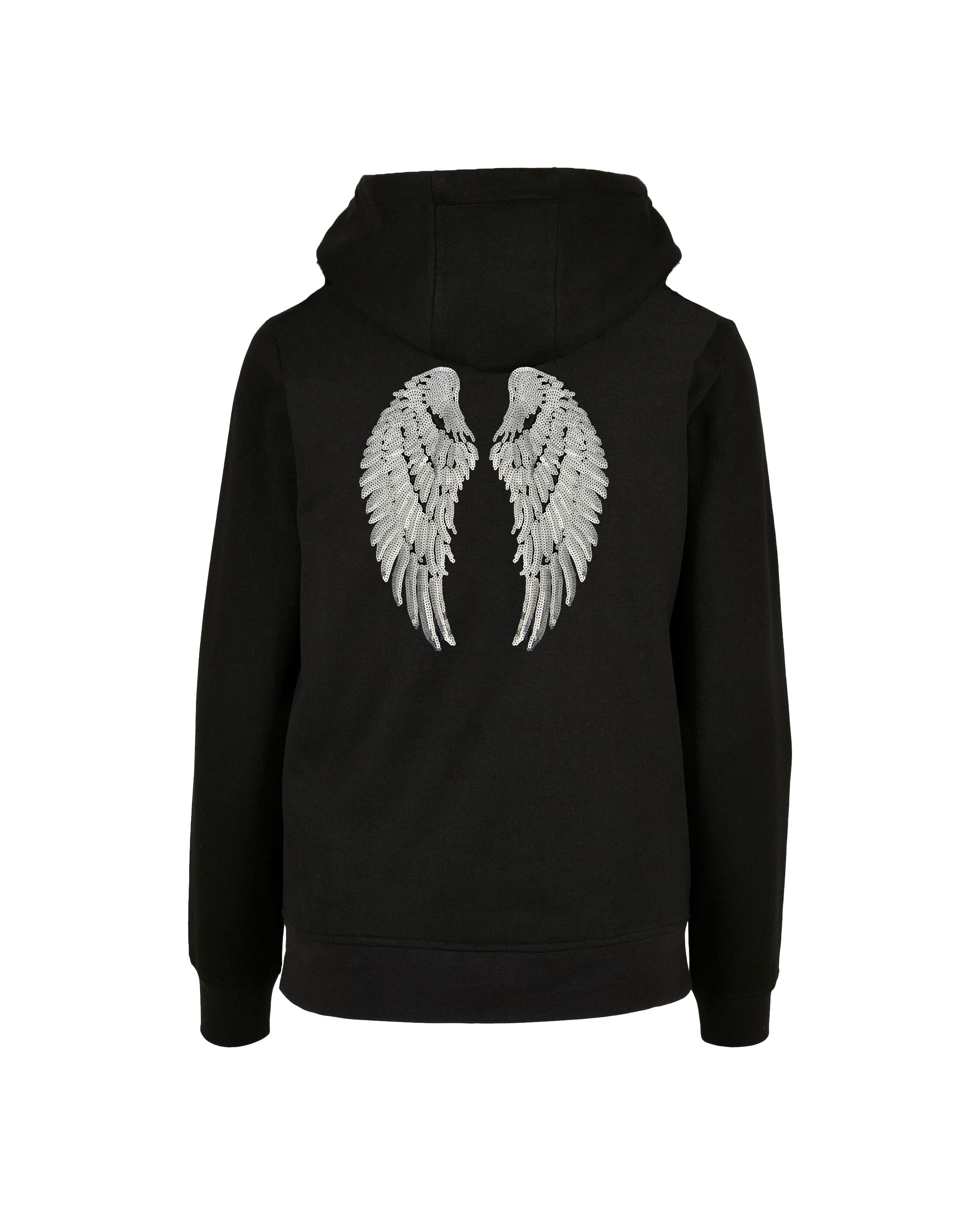 Sweat Angel Gardien - Message Positif, Amour Et Lumière - Design Spirituel Avec Ailes D'Ange - Cadeau Inspiration Pour Femme, Homme, Enfant
