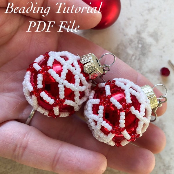 Beaded Ornament Cover - Etsy