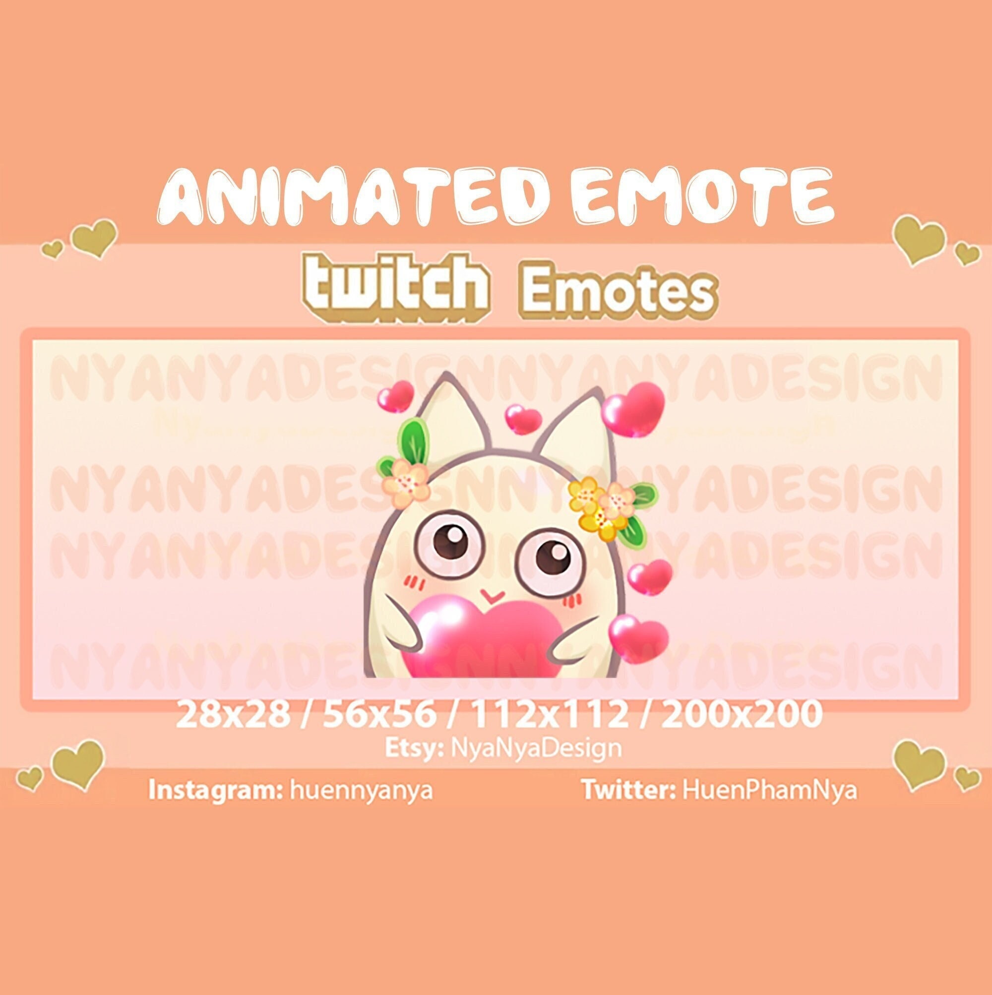 Ghibli Inspired Kodama Tree Spirits Raid Emote Twitch 