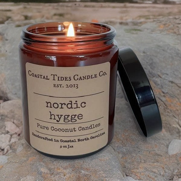 Nordic Hygge Candle ~ Winter Hygge - Essential Oils ~ Holiday Hygge Gifts ~ Cozy Candle ~ Winter Candles ~ Coworker Gifts - Hygge your Home