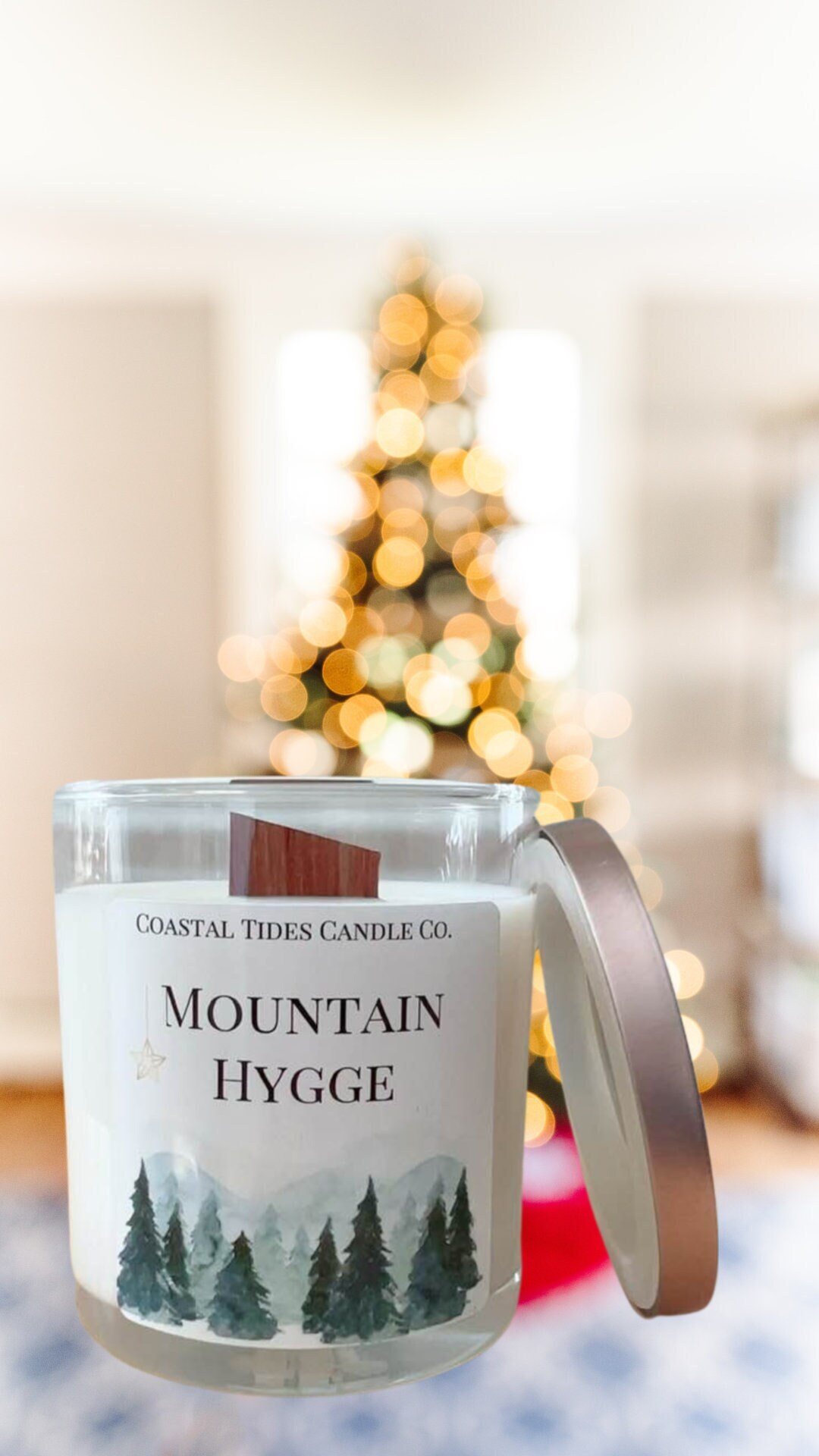NEW Mountain Hygge Candle Winter Hygge Essential Oil Candle Hygge Your