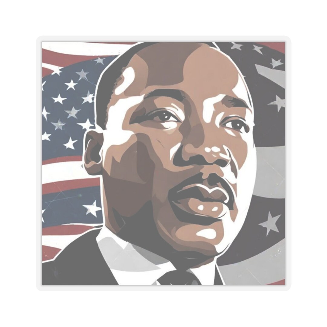 Martin Luther King Jr. Sticker - Etsy
